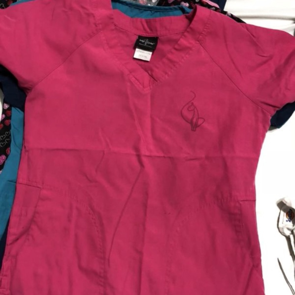 Baby phat scrub top